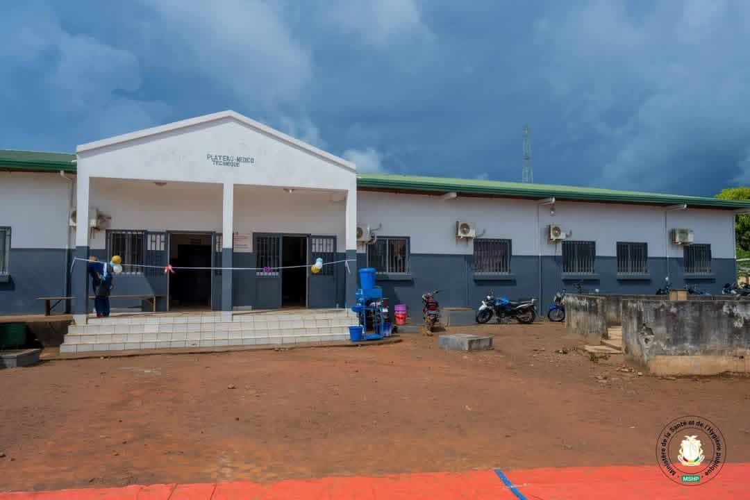 Région sanitaire de N'zérékoré : inauguration du Centre de Santé Amélioré de Diecké