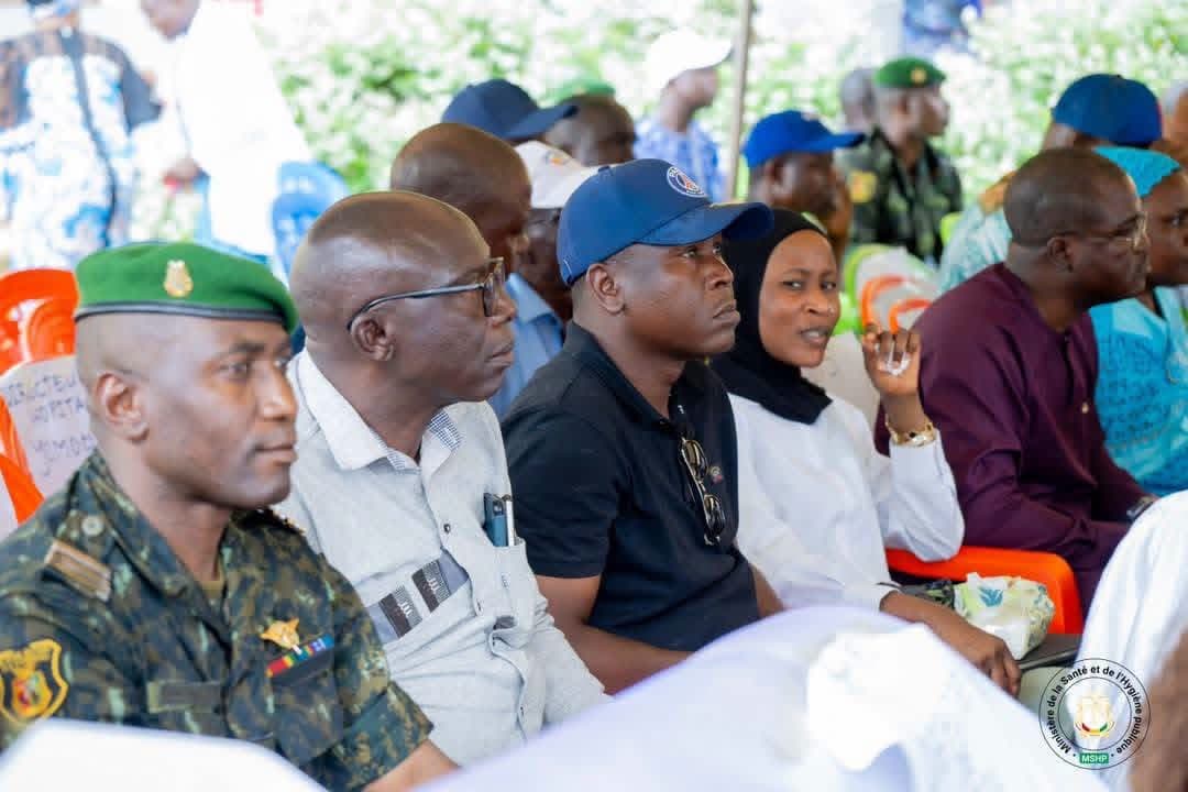Région sanitaire de N'zérékoré : inauguration du Centre de Santé Amélioré de Diecké