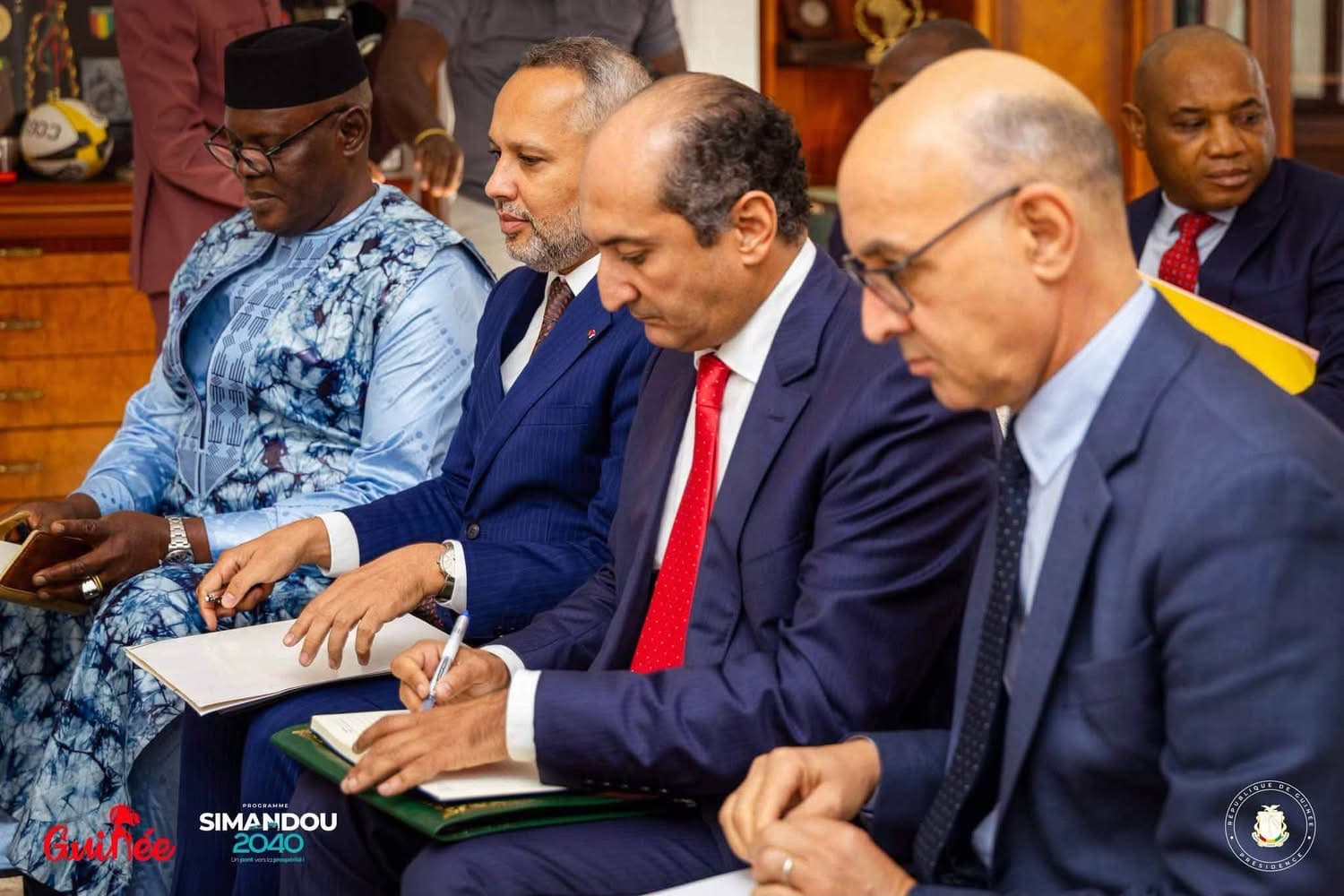 Audiences présidentielles au Palais Mohammed V : La Guinée consolide ses partenariats avec le Maroc et les États-Unis