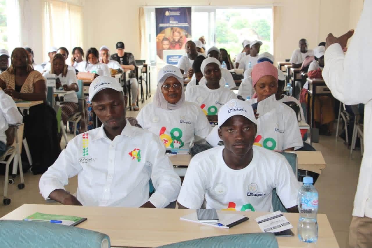 68e ANNIVERSAIRE DE L'INDEPENDANCE | LE MINISTERE, A TRAVERS L'AGUIPE-E, LANCE SON PROGRAMME DE RENFORCEMENT DE L'EMPLOYABILITE DES JEUNES